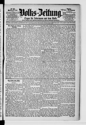 Volks-Zeitung vom 15.07.1874