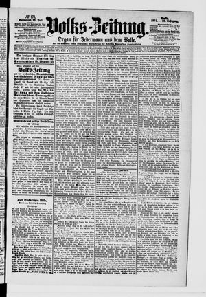 Volks-Zeitung vom 25.07.1874