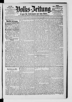 Volks-Zeitung vom 31.07.1874