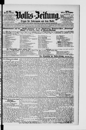 Volks-Zeitung vom 07.10.1874