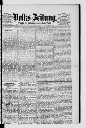 Volks-Zeitung on Oct 11, 1874