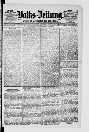 Volks-Zeitung on Oct 25, 1874