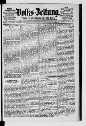 Volks-Zeitung vom 03.11.1874