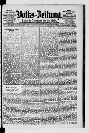 Volks-Zeitung on Nov 6, 1874