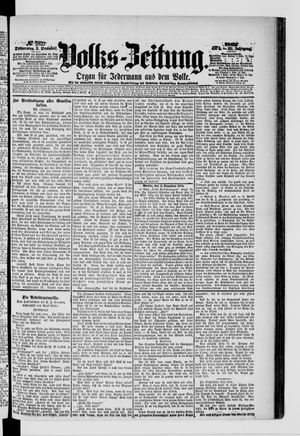 Volks-Zeitung vom 03.12.1874
