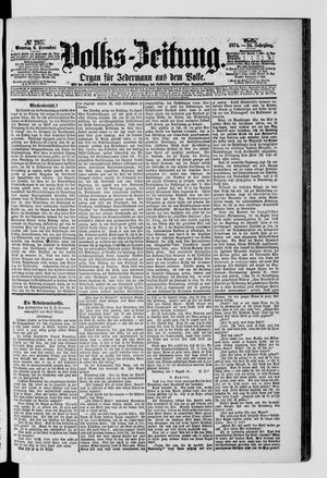 Volks-Zeitung vom 06.12.1874