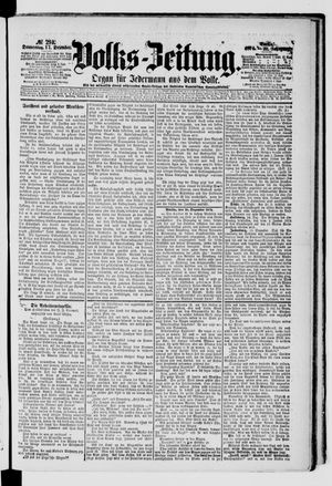 Volks-Zeitung vom 17.12.1874
