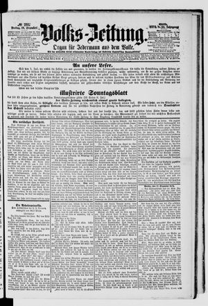 Volks-Zeitung vom 18.12.1874