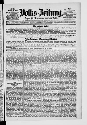 Volks-Zeitung vom 24.03.1875
