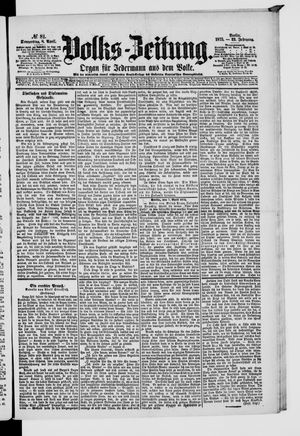 Volks-Zeitung on Apr 8, 1875