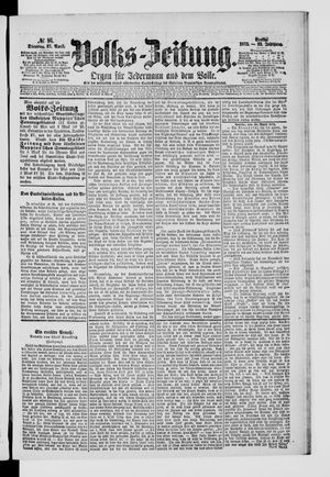 Volks-Zeitung on Apr 27, 1875