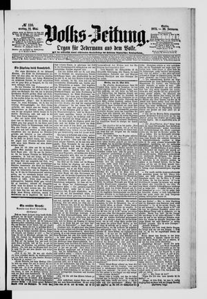 Volks-Zeitung vom 14.05.1875