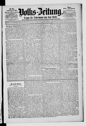 Volks-Zeitung vom 03.06.1875