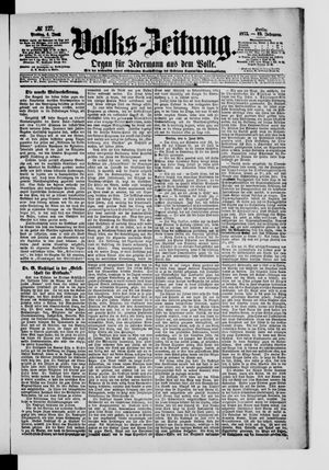 Volks-Zeitung vom 04.06.1875