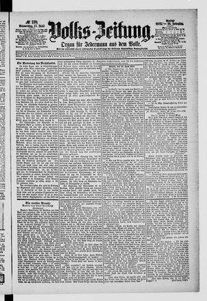 Volks-Zeitung vom 17.06.1875