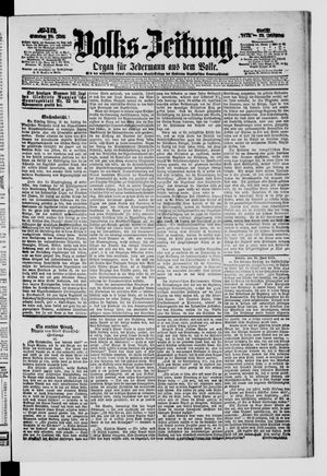 Volks-Zeitung on Jun 20, 1875