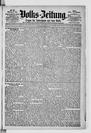 Volks-Zeitung on Jul 14, 1875