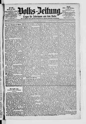 Volks-Zeitung vom 16.07.1875