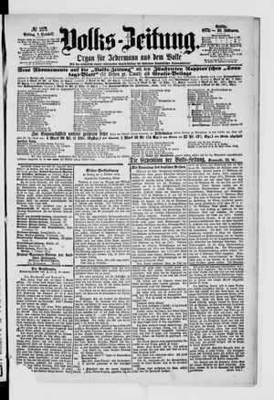 Volks-Zeitung on Oct 1, 1875