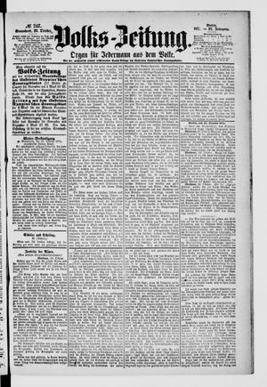 Volks-Zeitung on Oct 23, 1875