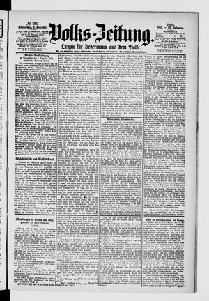 Volks-Zeitung on Dec 2, 1875