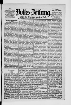 Volks-Zeitung vom 08.01.1876