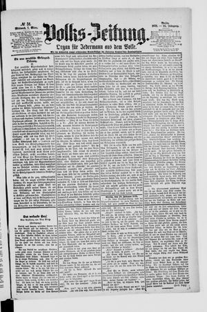 Volks-Zeitung on Mar 1, 1876