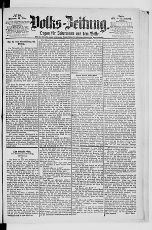 Volks-Zeitung vom 22.03.1876