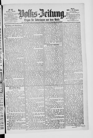 Volks-Zeitung vom 07.04.1876