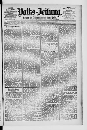 Volks-Zeitung vom 02.05.1876