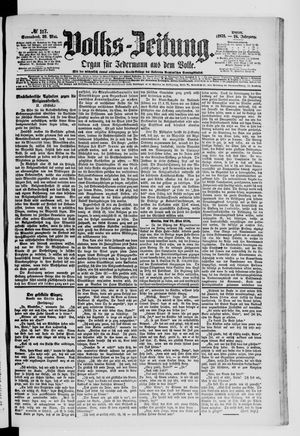 Volks-Zeitung vom 20.05.1876