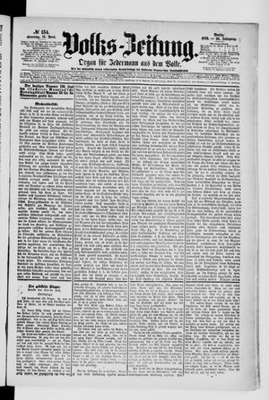 Volks-Zeitung vom 11.06.1876