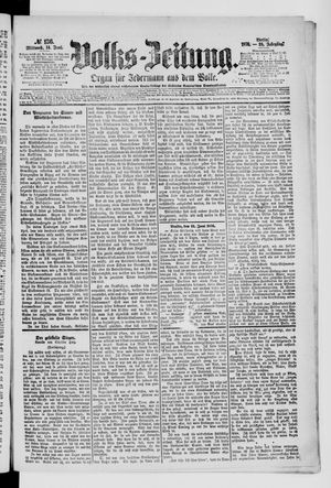 Volks-Zeitung vom 14.06.1876
