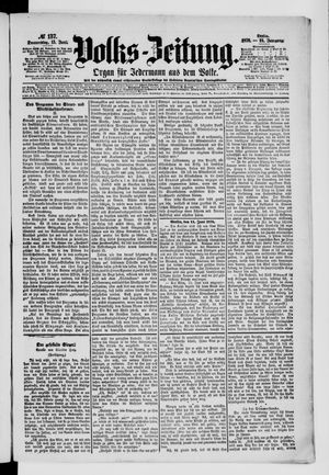 Volks-Zeitung on Jun 15, 1876