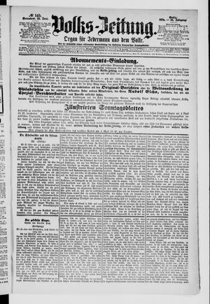 Volks-Zeitung vom 24.06.1876