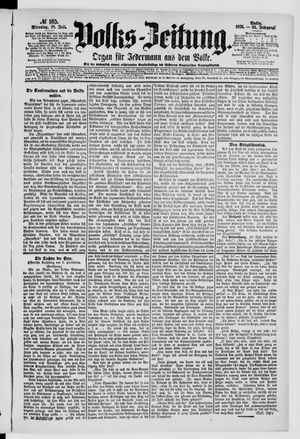 Volks-Zeitung on Jul 18, 1876