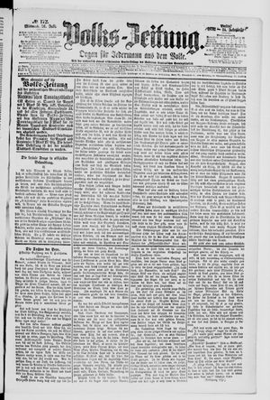 Volks-Zeitung vom 26.07.1876