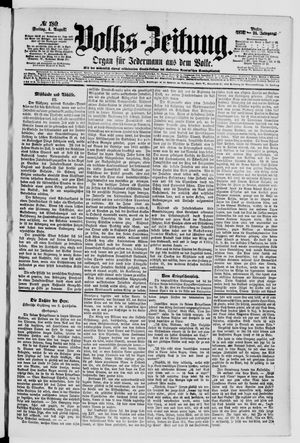 Volks-Zeitung on Aug 4, 1876