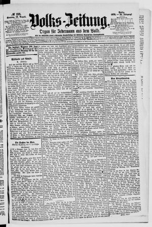 Volks-Zeitung vom 13.08.1876