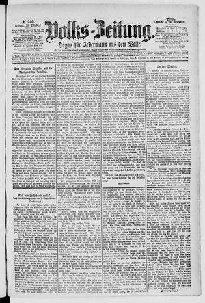Volks-Zeitung on Oct 13, 1876