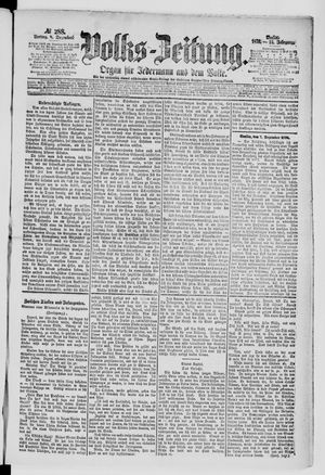 Volks-Zeitung on Dec 8, 1876
