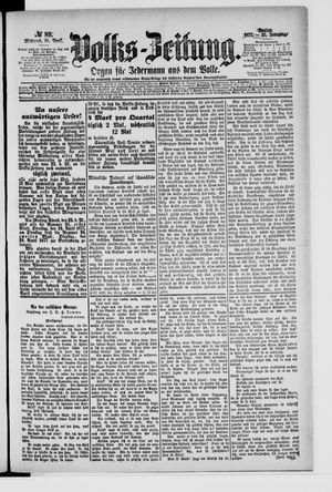 Volks-Zeitung vom 18.04.1877