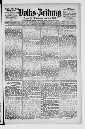 Volks-Zeitung on May 3, 1877