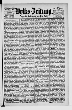 Volks-Zeitung on May 3, 1877