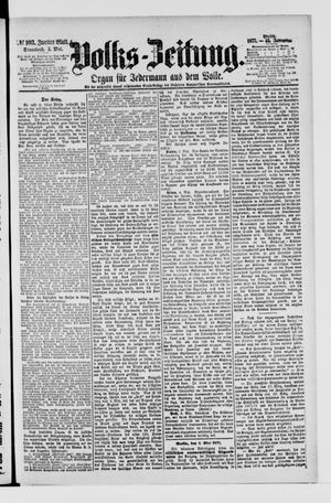 Volks-Zeitung vom 05.05.1877