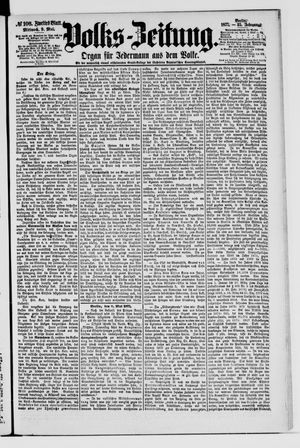 Volks-Zeitung on May 9, 1877
