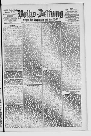 Volks-Zeitung vom 13.05.1877