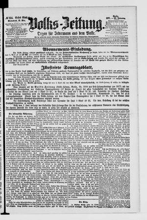 Volks-Zeitung vom 19.05.1877