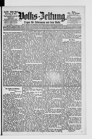 Volks-Zeitung vom 24.05.1877