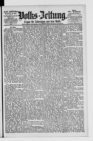 Volks-Zeitung vom 24.05.1877